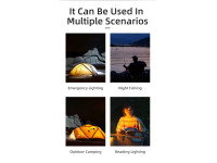 Superfire Lanterna Em Miniatura LED COB 12W 500lm IP44 FS42 Superfire Lanterna Em Miniatura LED COB 12W 500lm IP44 FS42